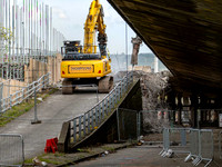 Gateshead Flyover Demolition