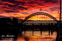 Newcastle Quayside Sunset